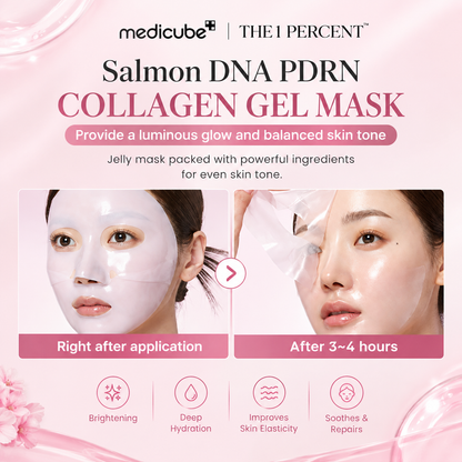 THE 1 PERCENT™ PDRN Glass Skin Gel Mask